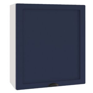 Skříňka závěsná z okapem ADELE W60/68 P/L námořnická modrá mat