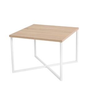Konferenční stolek PRATO Sonoma / Bílý