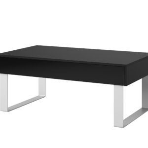 CL12 Konferenční stolek CALABRIA Černý / Černý lesk