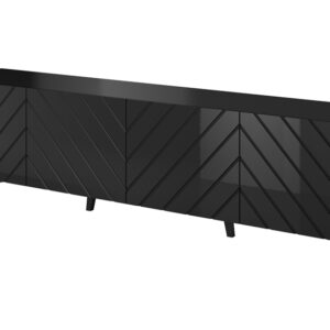 Televizní stolek ABETO 200 černý