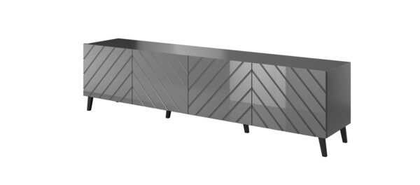 Televizní stolek ABETO 200 grafit