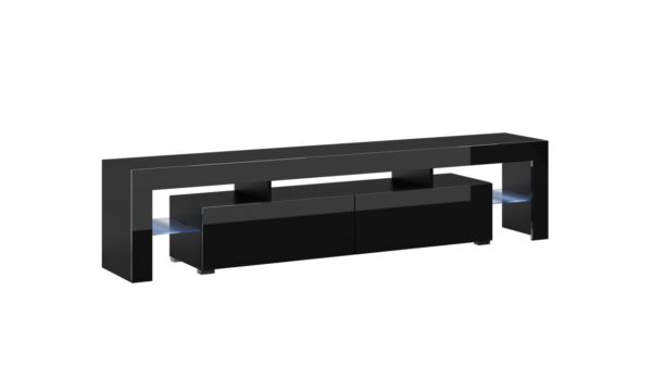 Televizní stolek SOLO 200 černý lesk