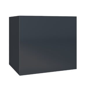Malá závěsná skříňka ONYX ON1B černý lesk