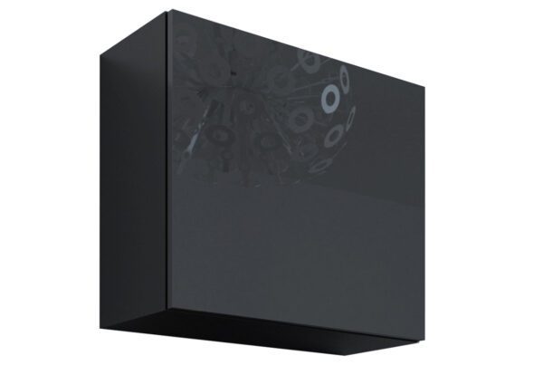 Závěsná skříňka VIGO VG10D černý lesk