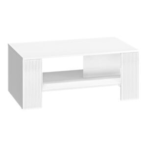 Konferenční stolek WILLY WL05 100 bílá alpská / bílý lesk