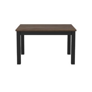 Rozkládací stůl OLIN OI92 ořech okapi / černý