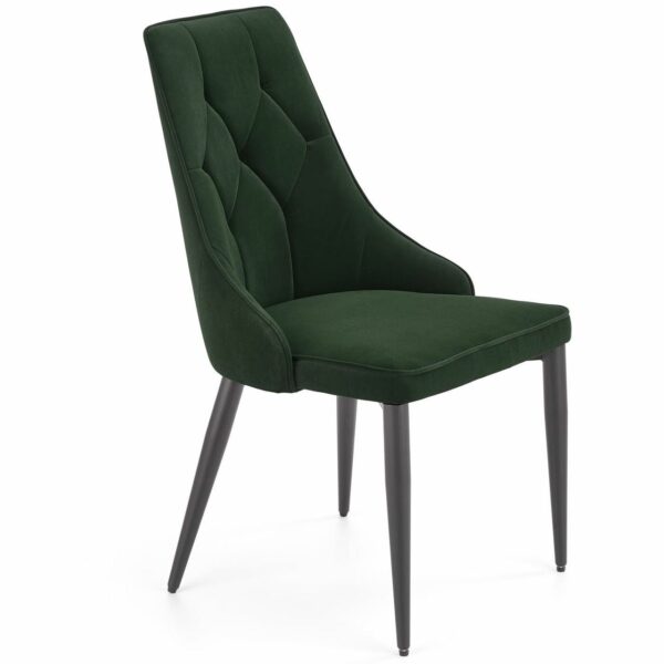 Židle K365 tmavě zelený