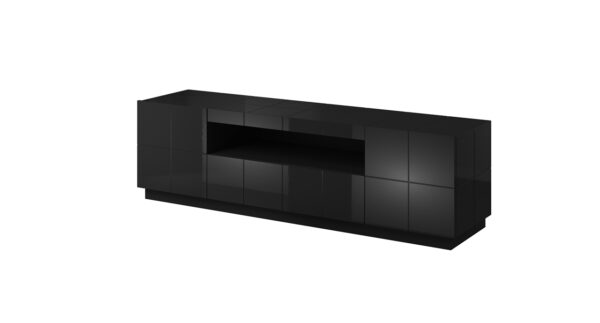 Televizní stolek REJA černý lesk