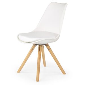 Jídelní židle K201 bílá