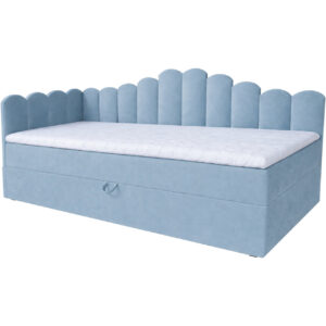 Čalouněná dětská postel 90x200 NELA royal 48 levá